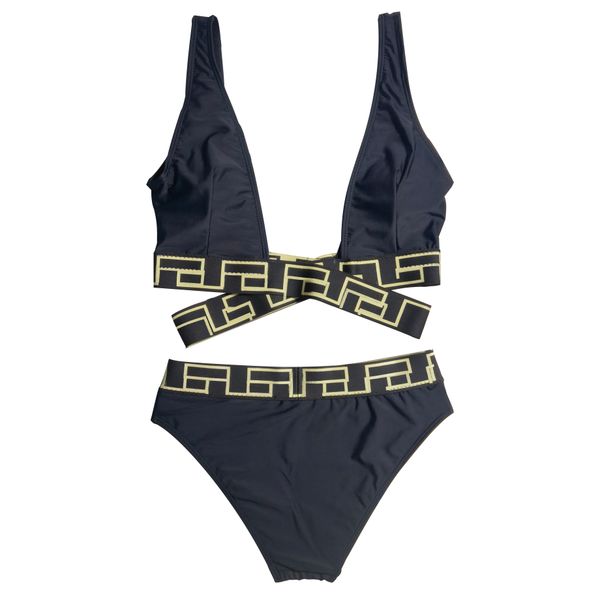 

bikini designer swimwear designer bathing suits women swimsuit luxury swim suit summer fashion halter push up two-piece beachwear sandy beac, White;black