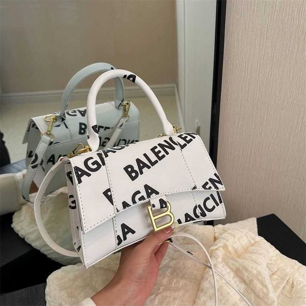 

bags women's bag 2023 new chaoshijia paris letter printing style one shoulder crossbody handbag net red bag pylo 50% clearance sale
