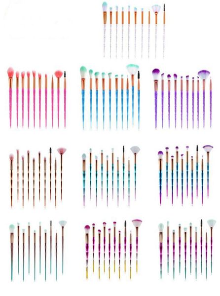 

makeup brushs set 20pcs diamond fan powder foundation brush blush blending eyeshadow lip cosmetic eye make up brushes kit tool8964432