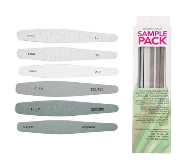 

nad015 6pcslot nail file sanding block pedicure manicure buffing polish beauty tools professional nail files grey boat8608845