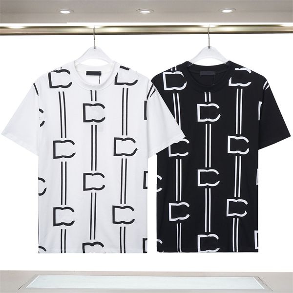 

summer mens designer t shirt casual man womens tees with letters print short sleeves sell luxury men hip hop clothes, White;black