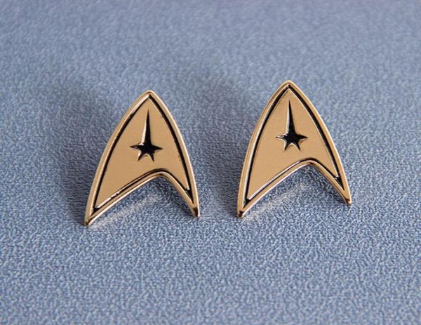 

star trek starfleet enamel brooch pins badge lapel pins alloy metal fashion jewelry accessories gifts8412273, Blue