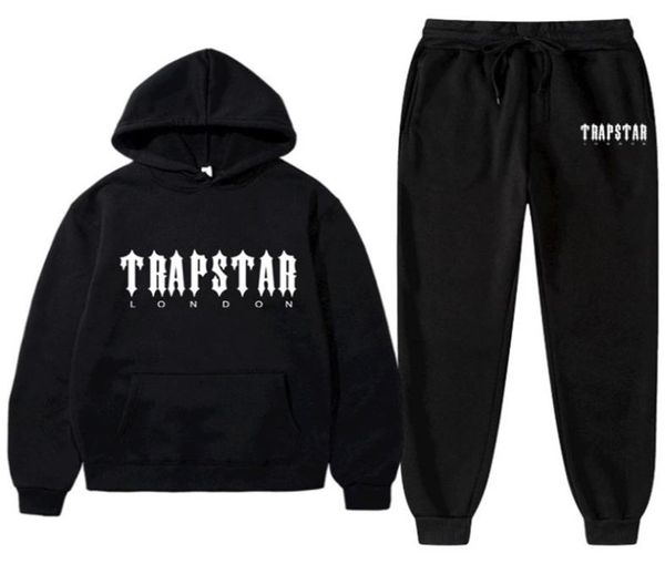 

clothing sets kids tracksuit trend hooded 2 pieces set hoodie sweatshirt sweatpants sportwear jogging outfit trapstar boy 2210281212152, White