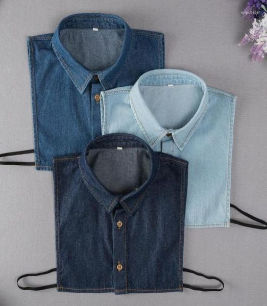 

bow ties women formal solid color detachable lapel fake collar mens false collars button down half shirt blouse decorative6592582, Black;gray
