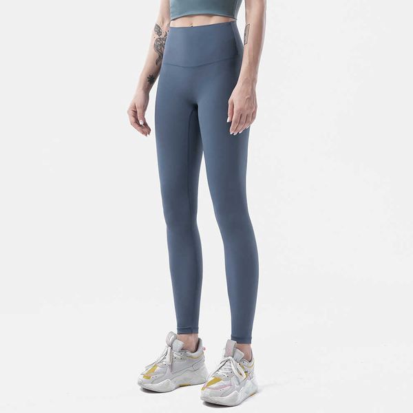

nude feel women yoga pants women seamless peach high waist hip lift workout gym leggings sport lulus tights legging, Gray