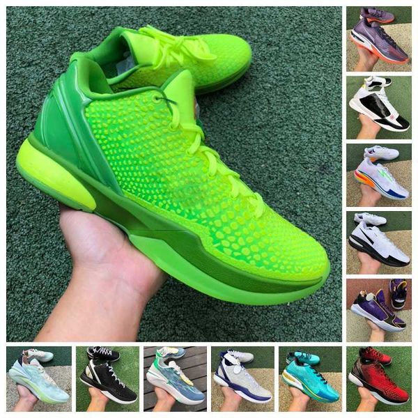 

2023 mamba protro 6 basketball shoes men women air zoom g.t. cut challenge red mambacita sweet grinch think pink 5 alternate bruce lee del s, Black