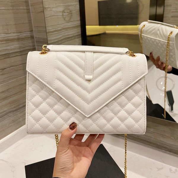 

messenger bags y envelope shoulder bags designer luxury sunset bag claic latest color women chain handbag toothpick pattern leather womens c