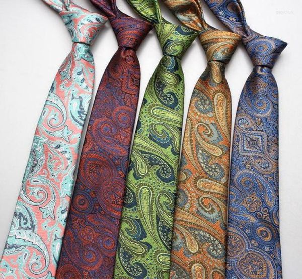 

sitonjwly polyester ties for men039s wedding dress tie jacquard cashew necktie slim skinny cravate business corbatas neckties n7223894, Blue;purple