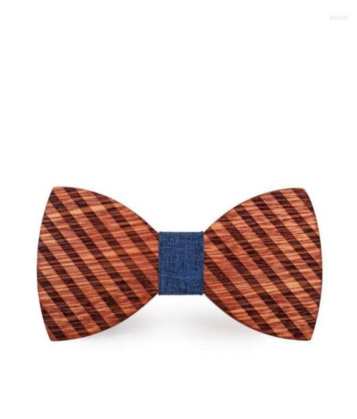 

linbaiway handmade natural wooden bowtie for mens suits apparel accessories gentleman wood bow tie corbatas hombre pajarita neck t8214016, Blue;purple