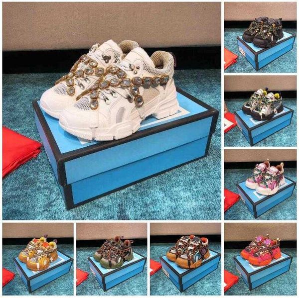 

designer shoes flashtrek sneaker with removable crystals oversize design outdoor hiking sneaker boots men shoes leather sneakers platform, Black