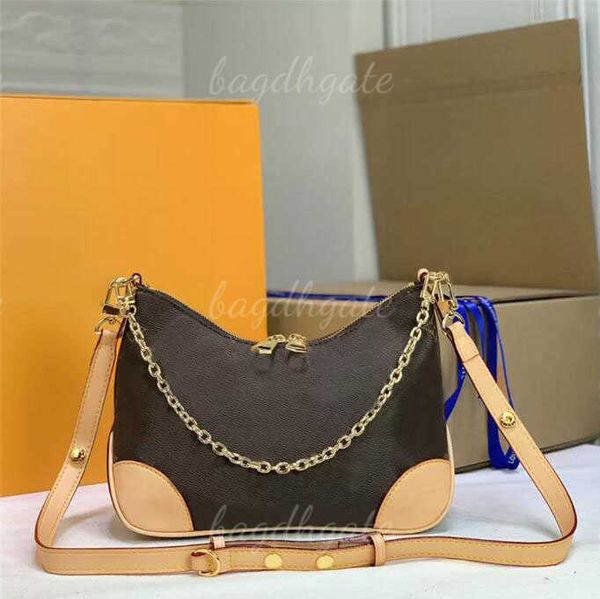 

lvity designer luxury bag 2022 boulogne croissant chain crossbody classic leather woman tote shoulder elegant handbag purse tie dye