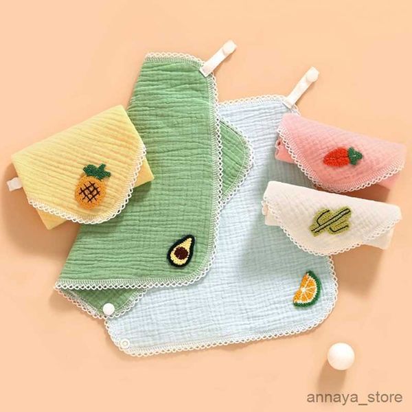 

bibs burp cloths baby cotton facecloth drooling bib bandana burp cloth for infant baby sweat wipe muslin bib face towel high absorbent r2306