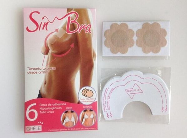 

healthy instant breast tape bust lift with invisible adhesive tape pasties breast forms enhancersboxed 6 pairs of breast lift6926160