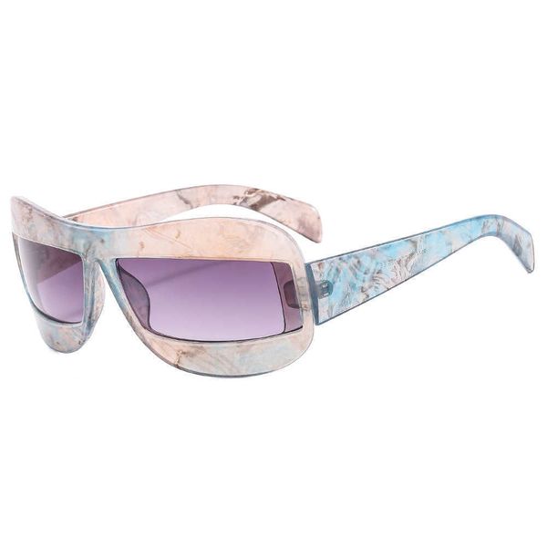 

technology large frame, personalized hip-hop sports style glasses, men's trend, street p, sunglasses, women designer sunglasses for men, White;black