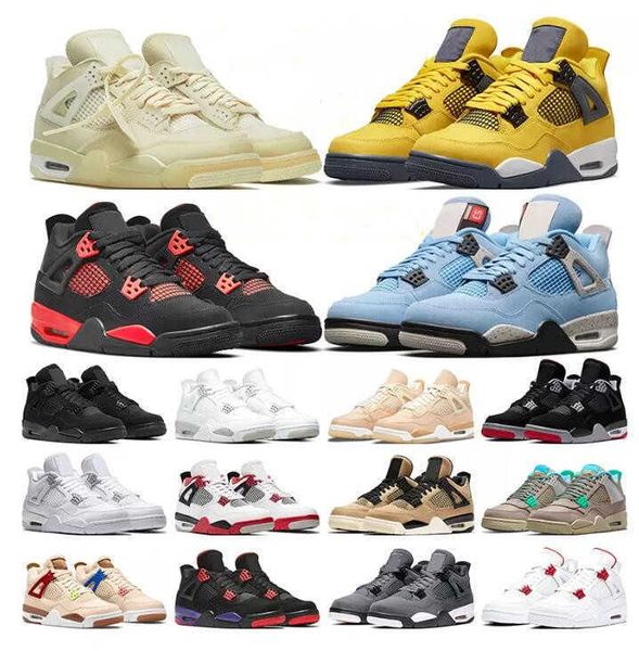 

kyrie shoe zen master 4 4s basketball shoes jumpman university blue mens military black cement cat cream sail white oreo bred infrared cool