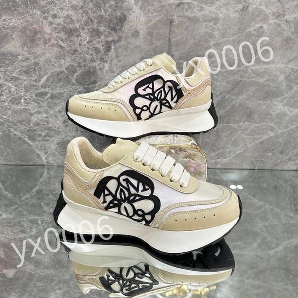 

2023 new designer sneaker men women reflective casual shoes genuine leather sneakers party calfskin quality shoe, Black