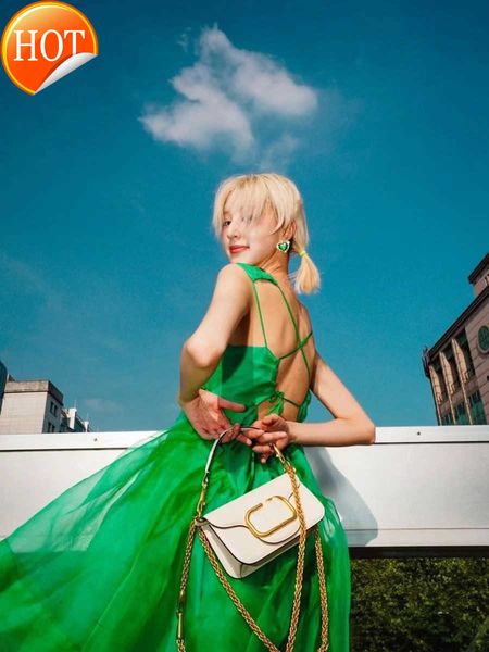 

designer bags french minority luxury leather women's high sense v-shaped armpit fashion chain one shoulder msenger tote factory direct