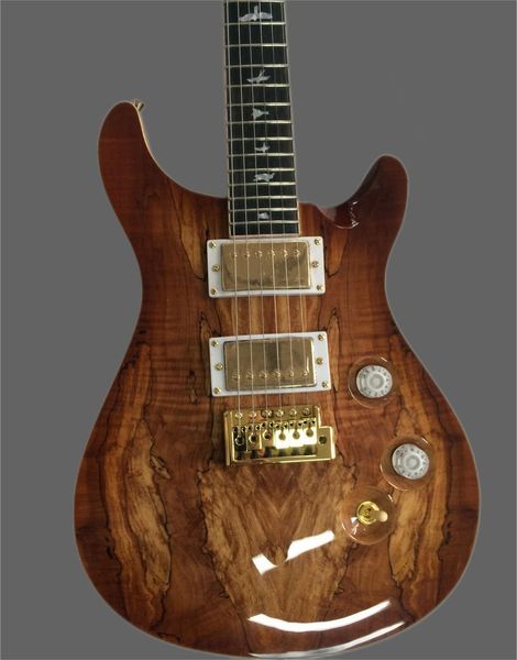 

custom new prs electric guitar filled maple-eagle headwear logo,