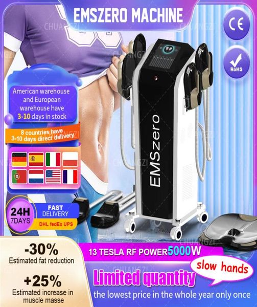 

other beauty equipment 2023 4 handles ems rf slimming machine 15 tesla emslim muscle toning body contouring machine 5000w 200hz8750738