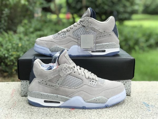 

2023 basketball shoes 4 georgetown grayness white 4s outdoor sneakers with box