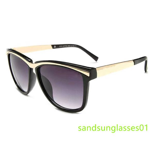 

designer sunglasses new eyeglasses classic fashion retro sun glasses for woman man sunglass anti-glare uv400 gold and silver triangle with b, White;black