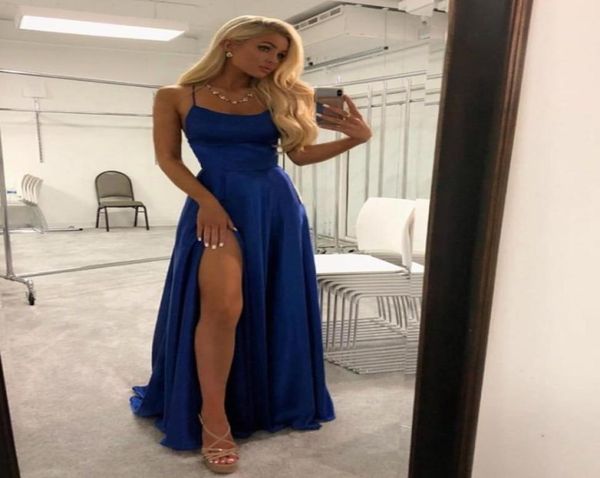 

evening dresses lebanon spaghetti evening dress exposed boning side split prom dress modern special occasion dresses6240585, Black;red