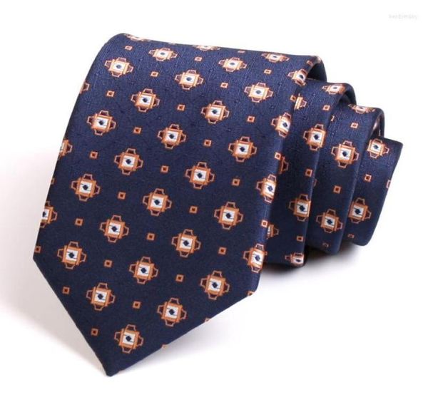 

bow ties 2022 brand classical 8cm wide blue for men business suit work party necktie male fashion formal neck tie3003709, Black;gray