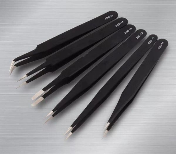 

esd stainless steel tweezers curler multi functional01239737955