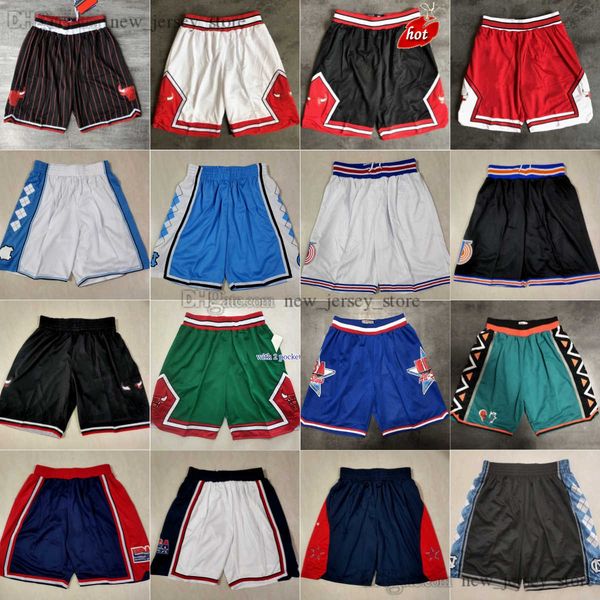 

classic retro mesh basketball shorts movie breathable gym training beach pants 1995 all-star sweatpants pant short north carolina college bl, Black