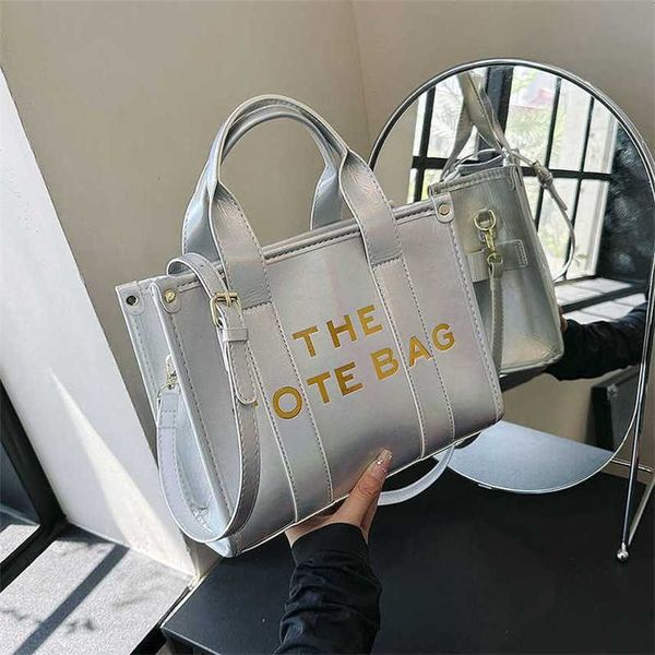 

small and bright face design tote bag 2023 new summer trend handbag fashion simple one shoulder crossbody 50% clearance sale