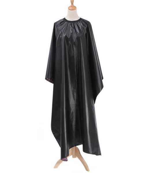 

pro salon black hairdressing cape barber hairdresser haircutting dye wrap waterproof cover gown apron hairstylist cloth2893136