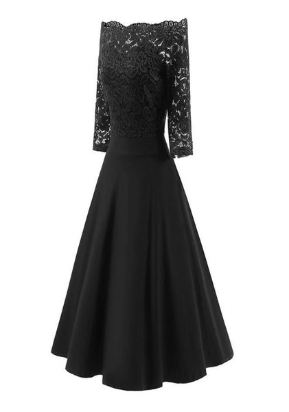 

2018 cocktail dresses lace crystals high low robe de vestidos de coctel evening party gowns for graduation novias2503947, Black