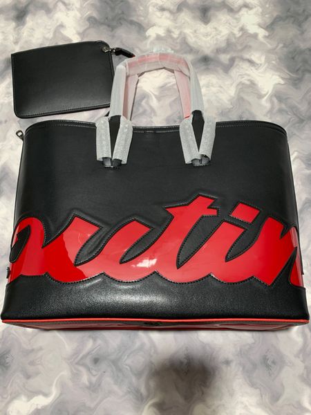 

women luxurys big bags platfor doodling designer handbags totes composite red bottoms handbag genuine leather purse luxurys designers should