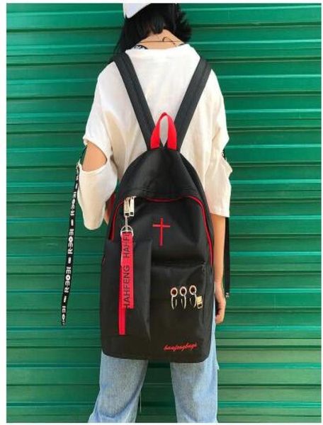 

2018 fashion brand men039s backpack school bags lapbackpack for man black waterproof travel backpack women canvas shoulder 3968674