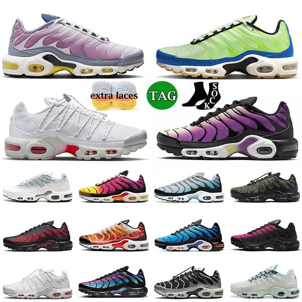 

airsmaxs tn plus tns running shoes vaporizer toggle utility triple white black bred reflective hyper atlanta men women violet dust trainers