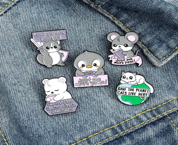 

just one more mouse enamel brooches pin for women fashion dress coat shirt demin metal funny brooch pins badges promotion gift 2025623888, Blue