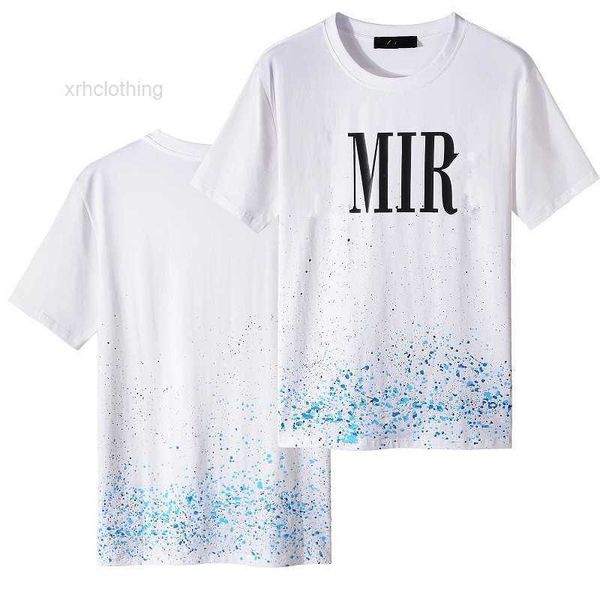 

men's t-shirts mens t shirt a 22 miri designer shirts lattice letters printed stylist casual tshirt summer breathable clothing man wome, White;black