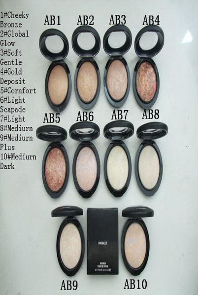 

new makeup mineralize skinfinish poudre de finition face powder 10g10 color dhl 7603575