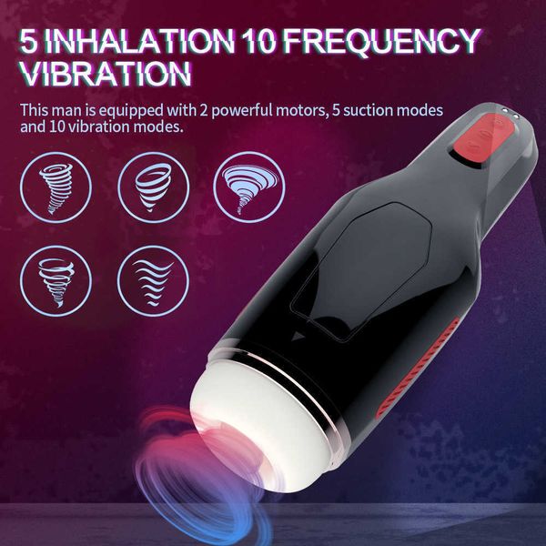 

5-frequency suction s-frequency vibration youqu men's aircraft cup inner liner powerful products