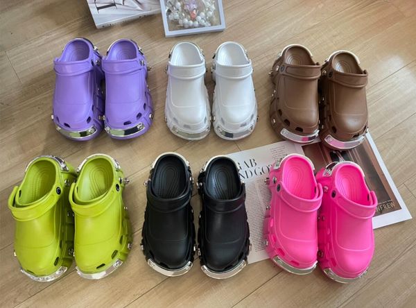 

women ladies calfskin dad sandals quilted summer designer sandles shoes platform flats low heel wedge diamond buckle sandal slip on ankle st, Black