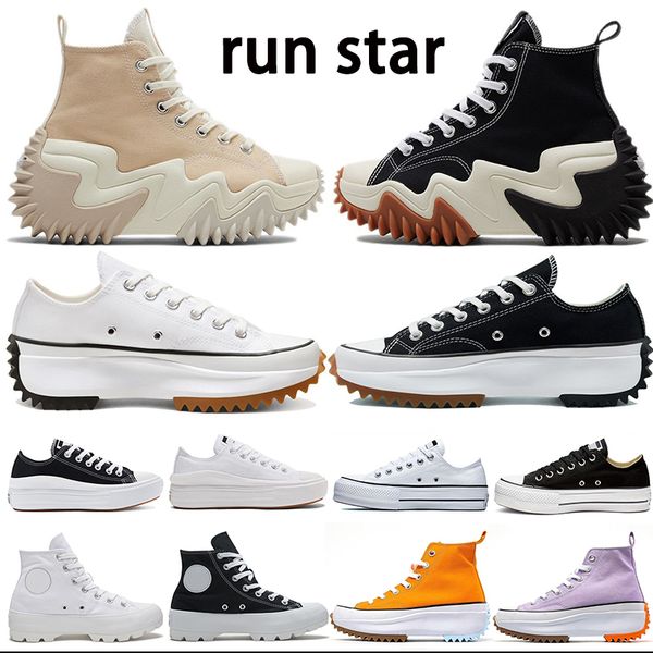 

platformstar run star hike classic canvas men women casual shoes chuck big eyess sneaker shoe triple black white high low mens sport sneaker