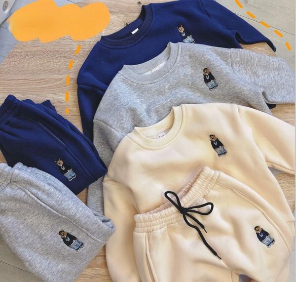 

children clothing set baby boys sets 2023 new winter kids boy clothes print pant outfit suit for girls clothes 2 3 4 5 6 7 yea8603368, White