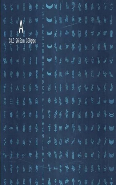 

5 x new large nail stamp stamping image plate012345677799737, White