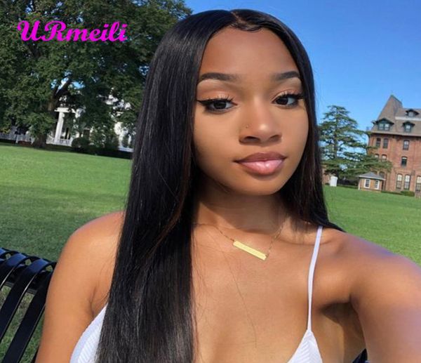 

360 full lace human hair wigs pre plucked with baby hair brazilian remy unprocessed lace frontal hair wigs for brack women 150 den9826769, Black;brown