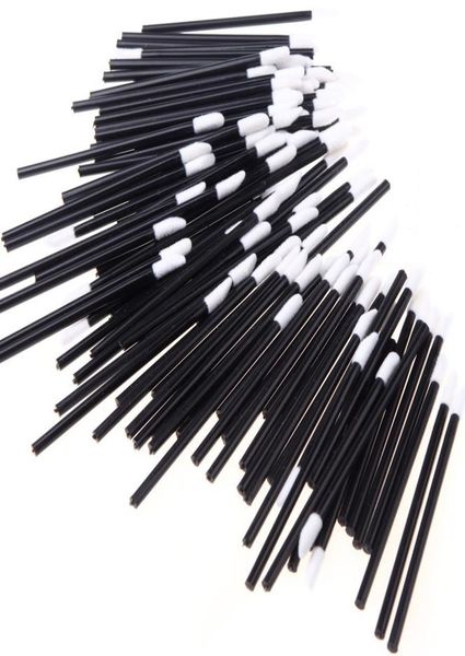 

50pcs disposable makeup brush lip brush super utility lip gloss concealer makeup fluid brush mascara is broken repair a mak6695176