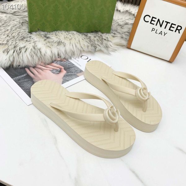 

summer new style flip-flops feet clip rubber flat toe clip women's slippers thick bottom flip-flops beach anti-skid sandals, Black