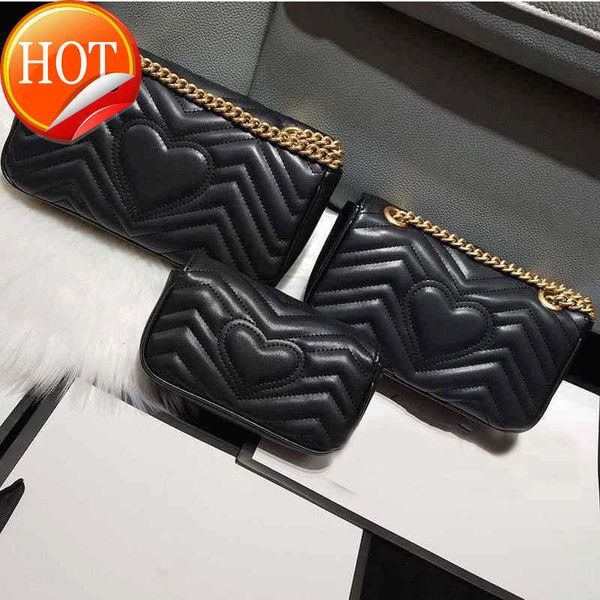 

designer bags 3 size real leather women fashion marmont genuine crossbody handbags purs backpack tote shoulder bagtote bag factory promotion