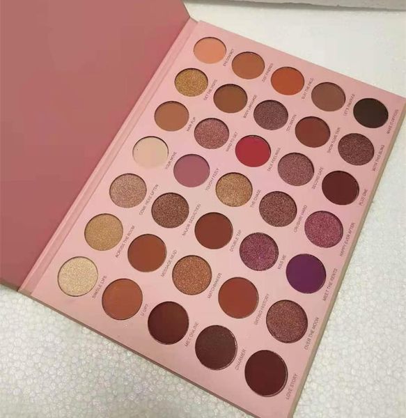 

new makeup 35 colors eyeshadow palette 35xo eye shadow nude matte shimmer palette powder natural face beauty cosmetic2908406