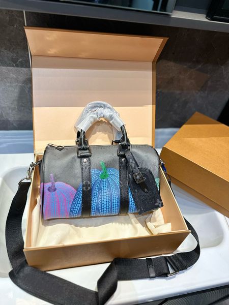 

keepall bandouliere 25 pillow bags designer mens graffiti handbag monograms aquagarden coated leahter crossbody inkjet technique double hand