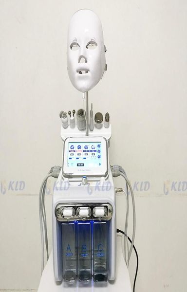 

7in 1 dermabrasion machine hydra cleaning wrinkle removal diamond microdermabrasion water peeling device 7 colour pdt light4632331